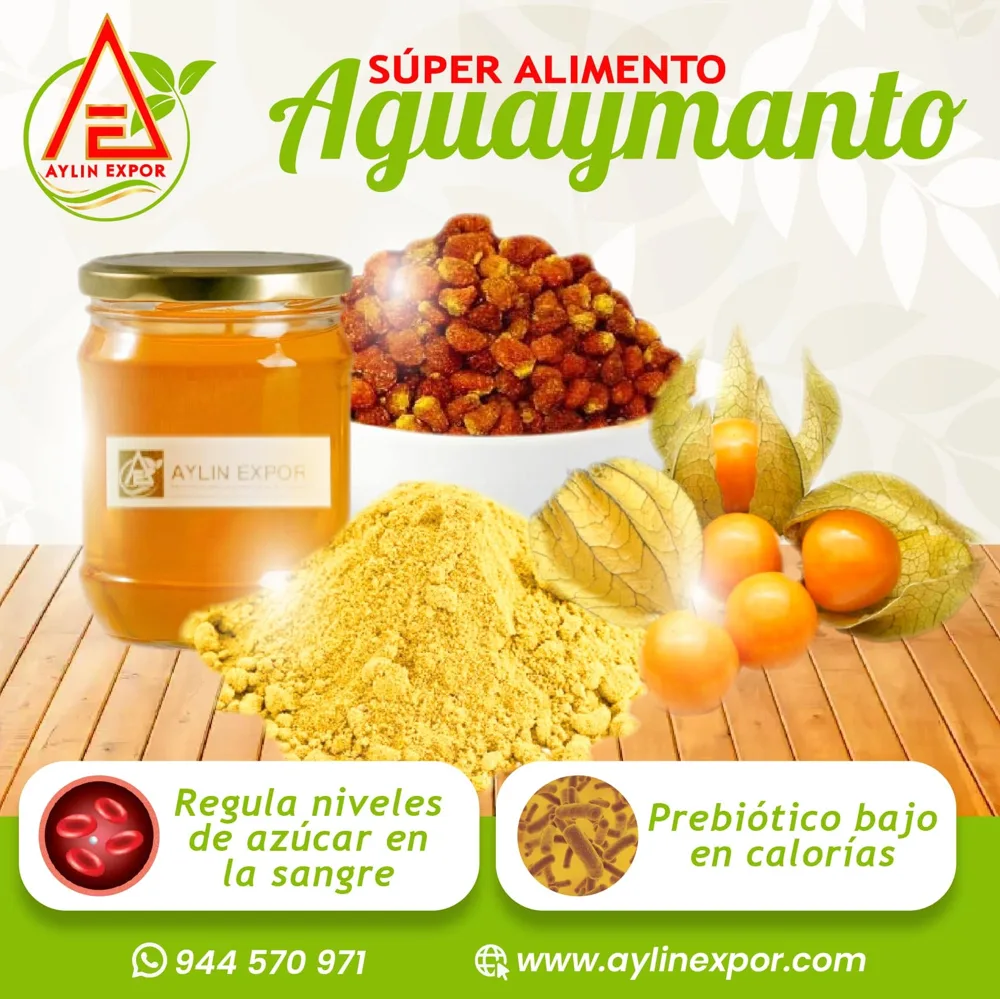 Aguaymanto deshidratado y en polvo Aylin Expor